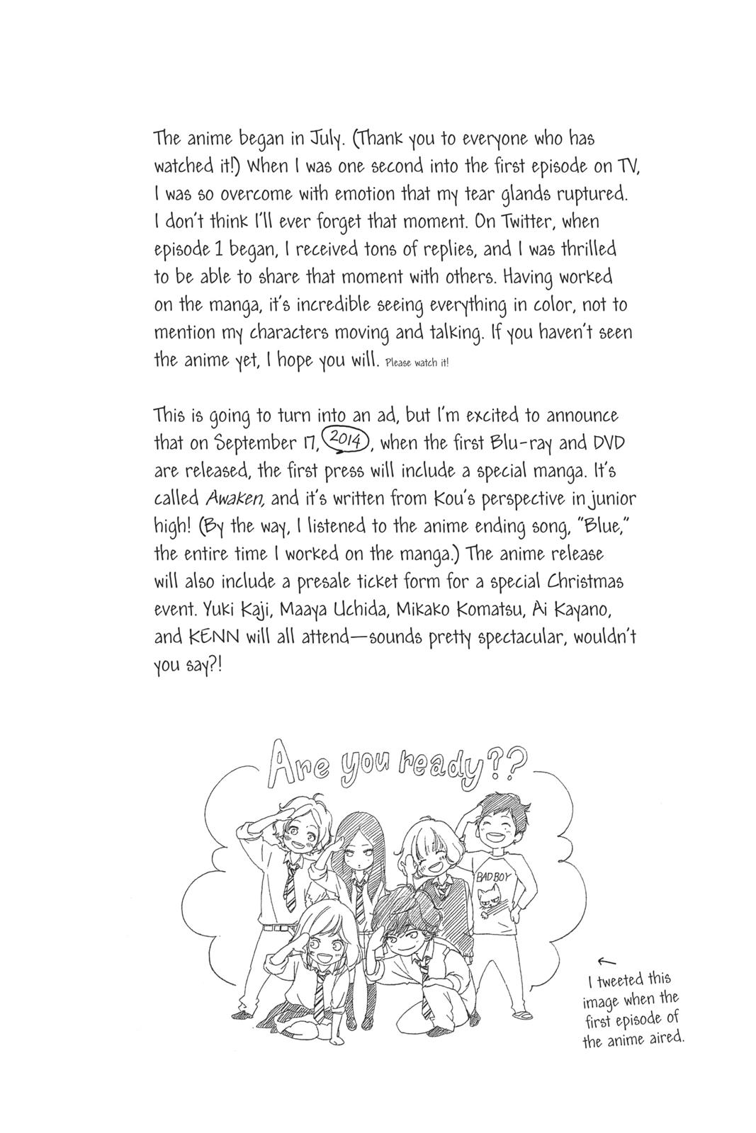 Ao Haru Ride Chapter 40 - Page 46