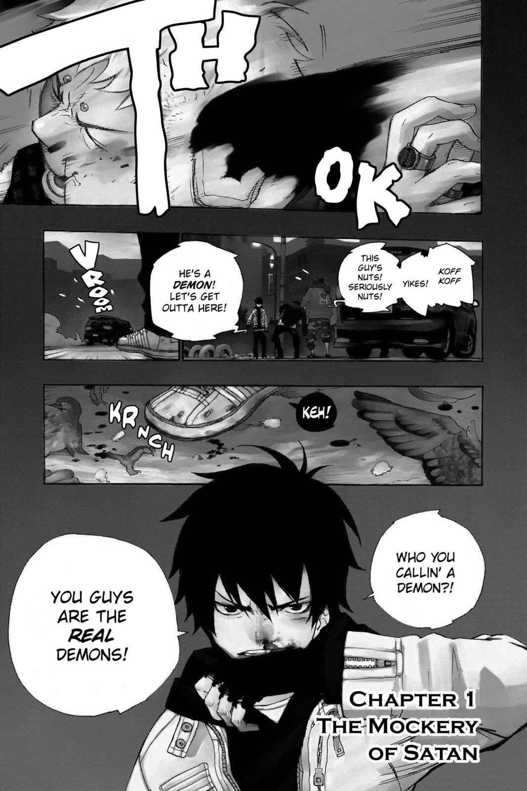 Blue Exorcist Chapter 1 - Page 4