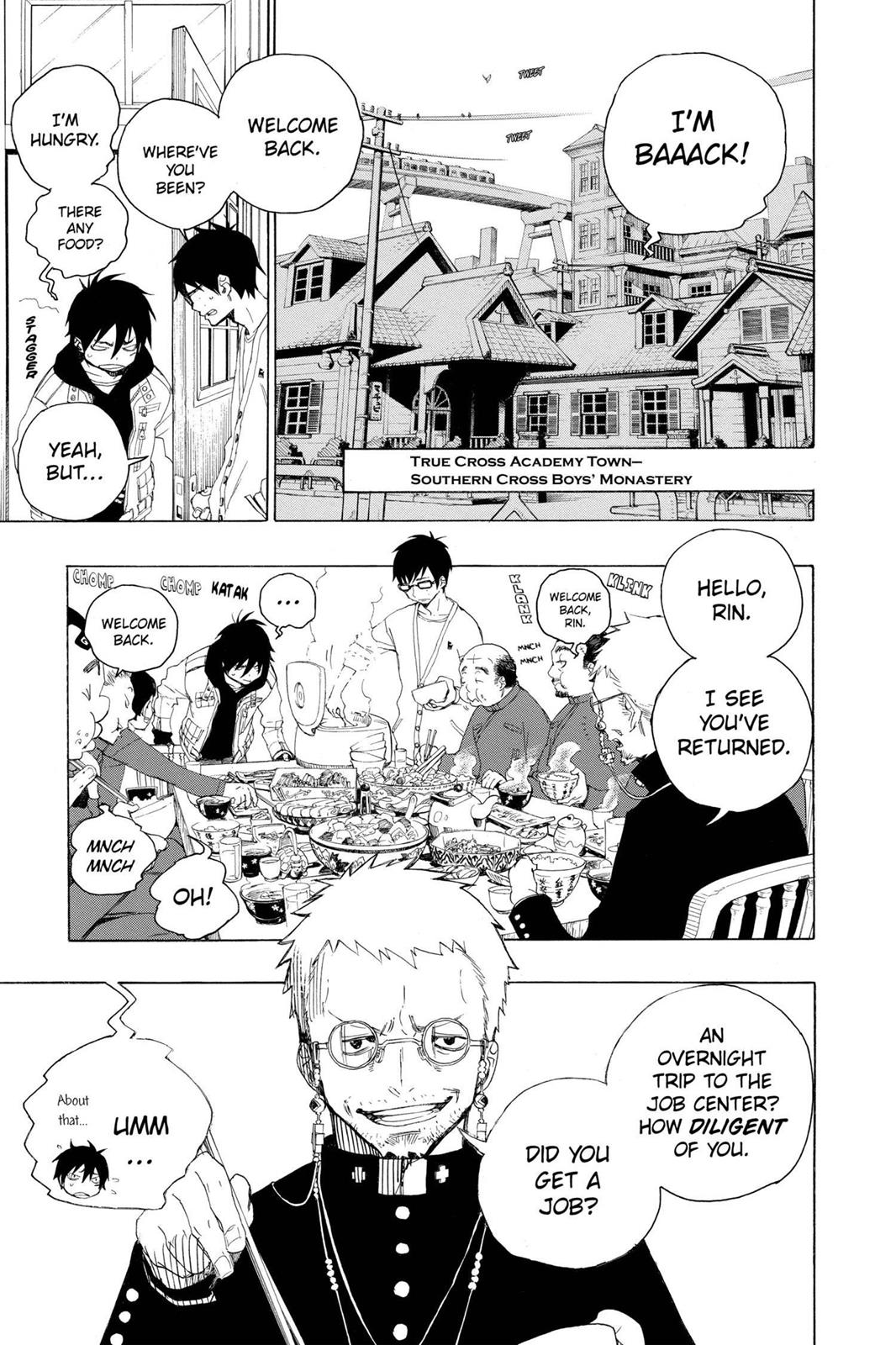 Blue Exorcist Chapter 1 - Page 7