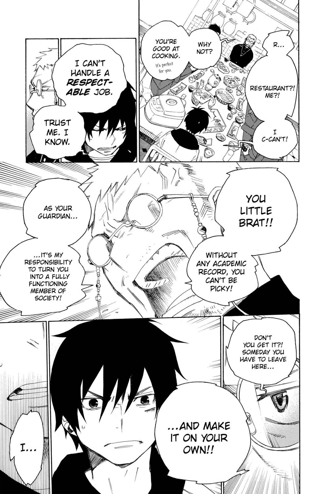 Blue Exorcist Chapter 1 - Page 9