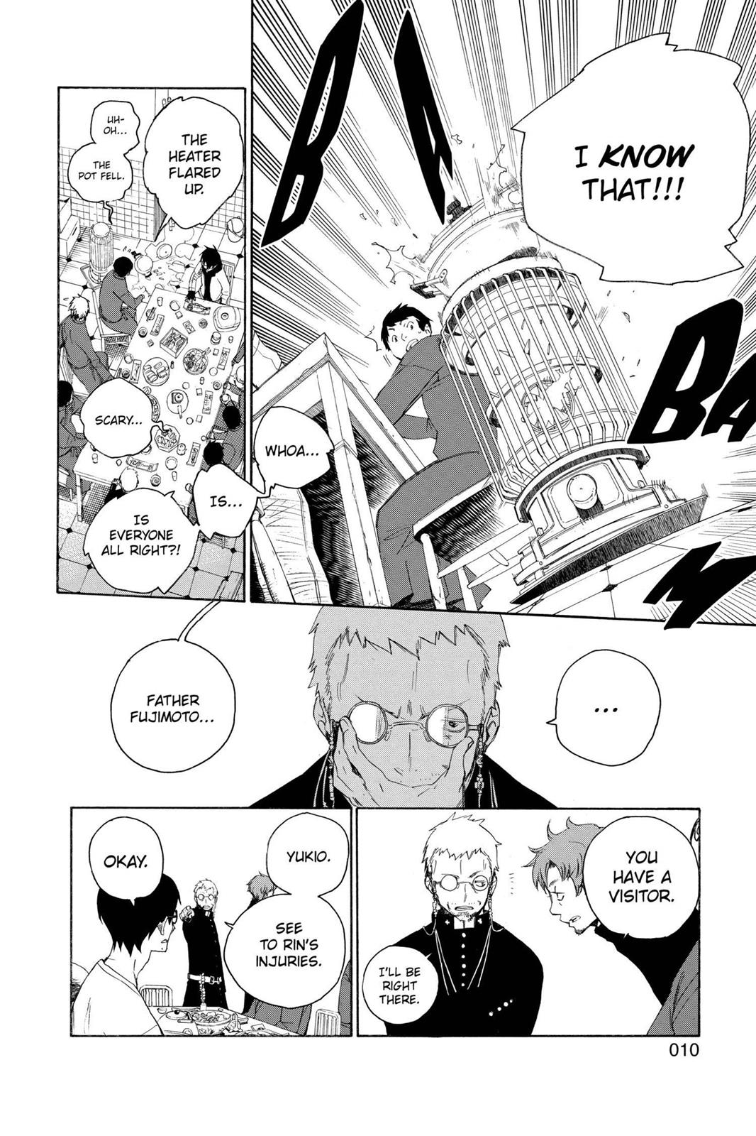 Blue Exorcist Chapter 1 - Page 10