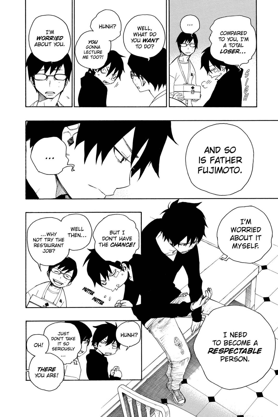 Blue Exorcist Chapter 1 - Page 12