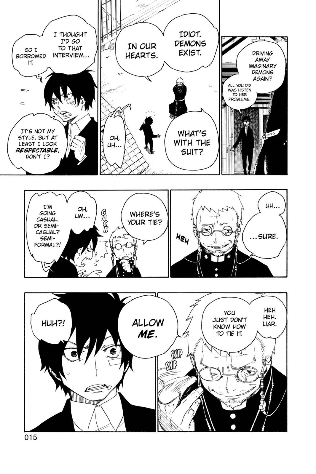 Blue Exorcist Chapter 1 - Page 15