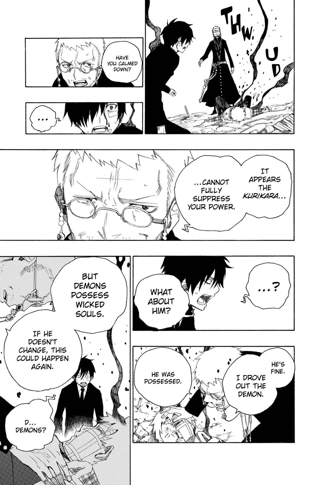 Blue Exorcist Chapter 1 - Page 33