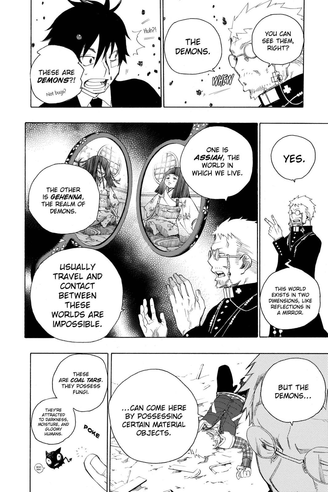 Blue Exorcist Chapter 1 - Page 34