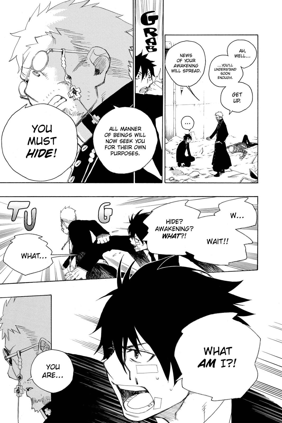 Blue Exorcist Chapter 1 - Page 35