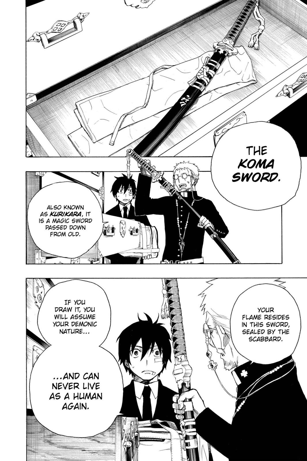 Blue Exorcist Chapter 1 - Page 38