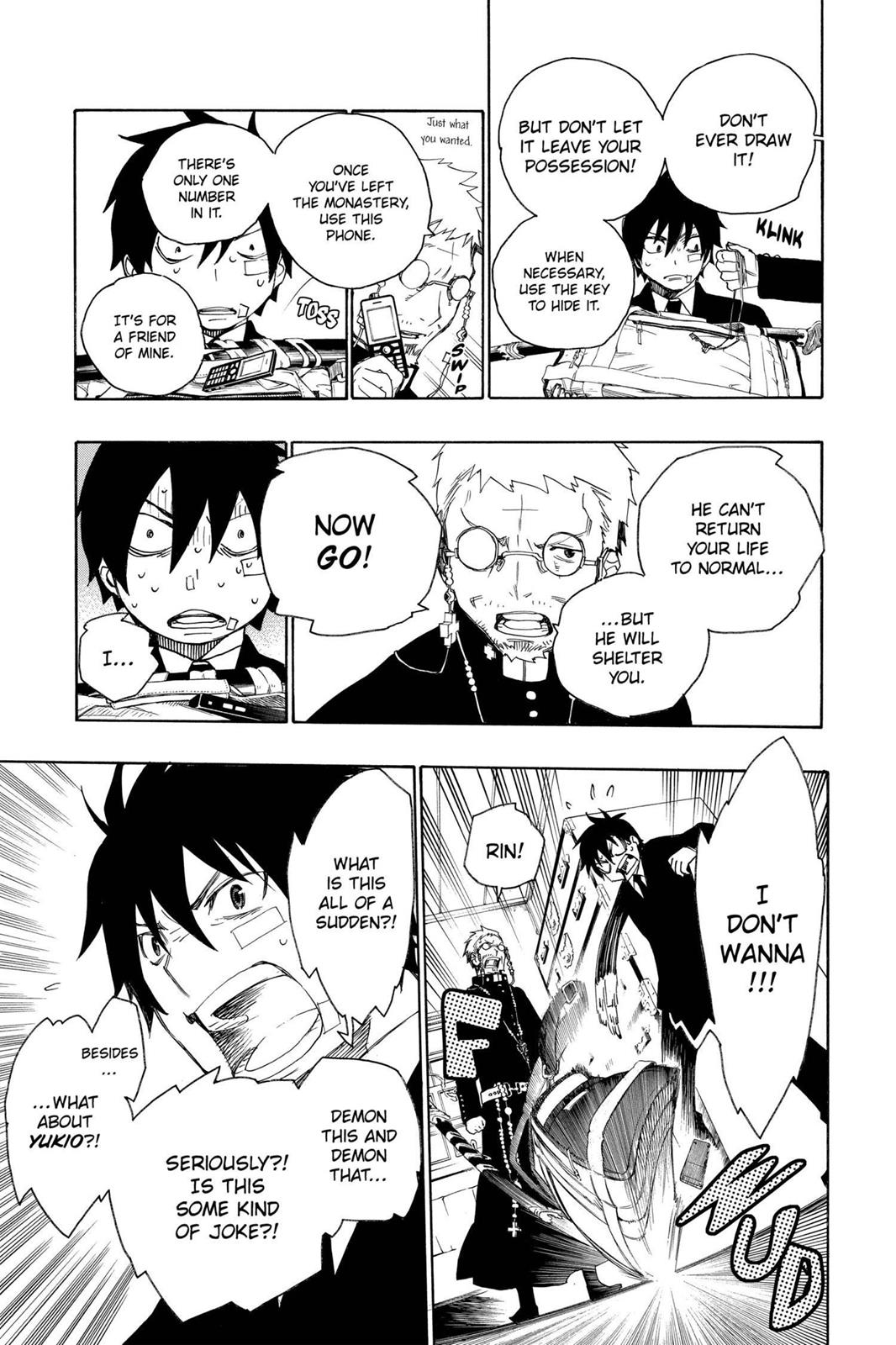 Blue Exorcist Chapter 1 - Page 39