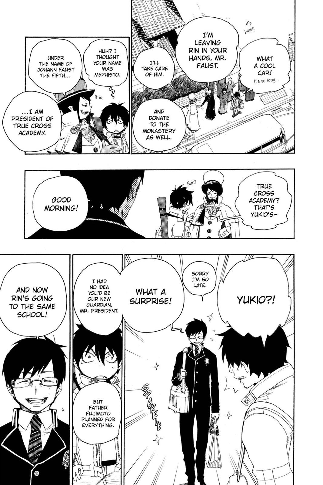 Blue Exorcist Chapter 2 - Page 3