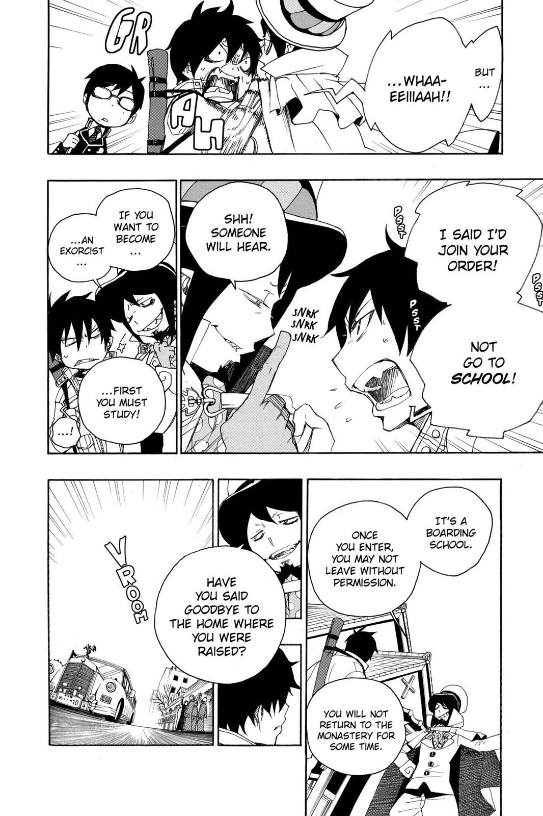 Blue Exorcist Chapter 2 - Page 4