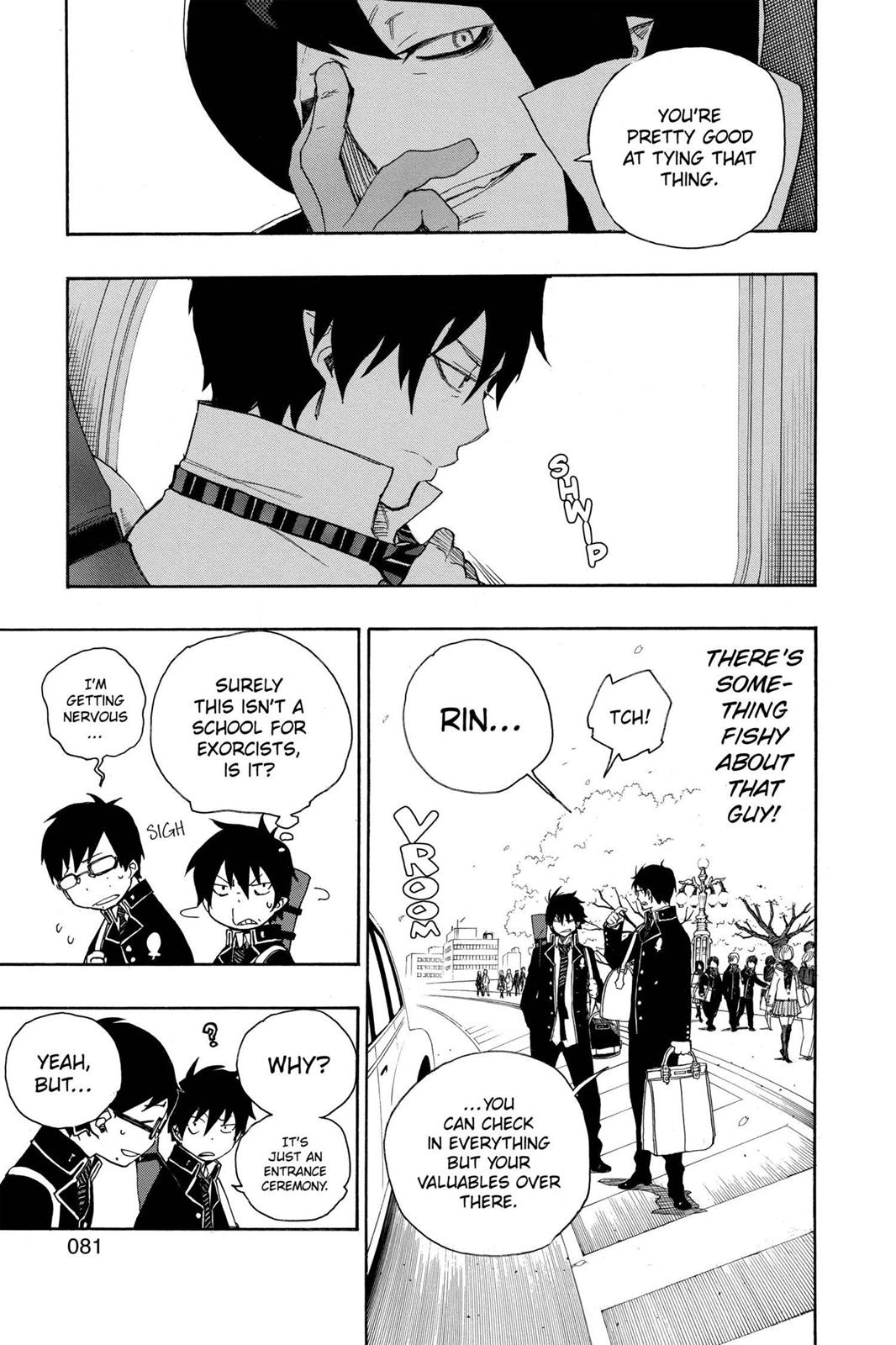 Blue Exorcist Chapter 2 - Page 8