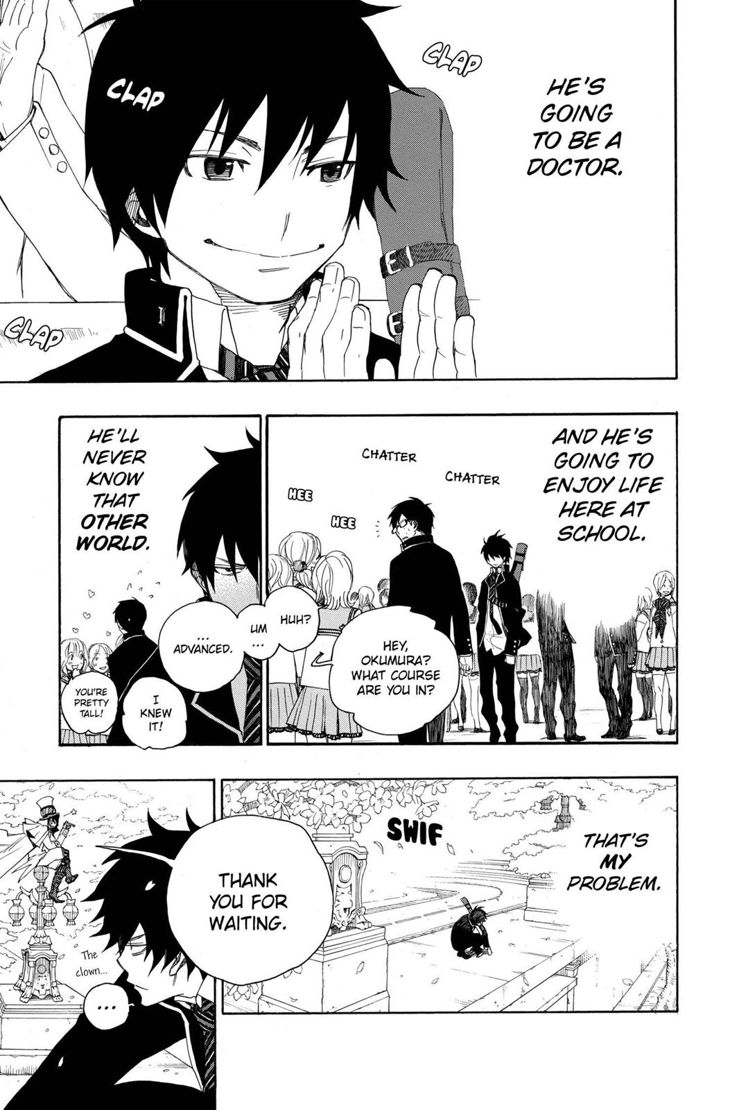 Blue Exorcist Chapter 2 - Page 12