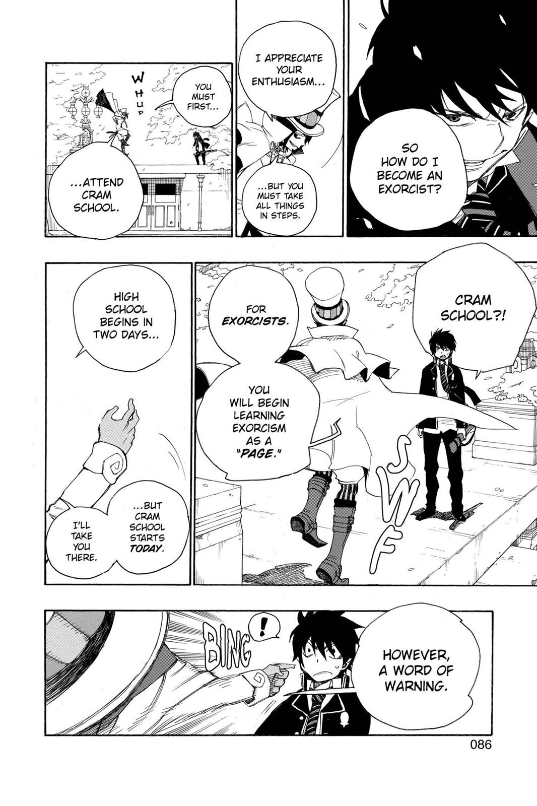 Blue Exorcist Chapter 2 - Page 13