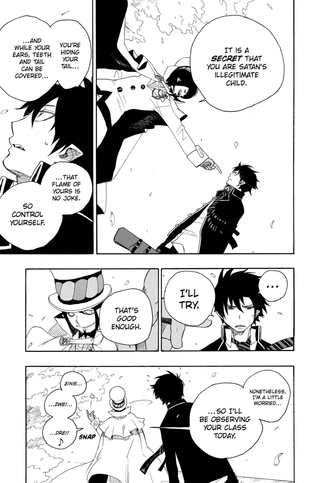 Blue Exorcist Chapter 2 - Page 14