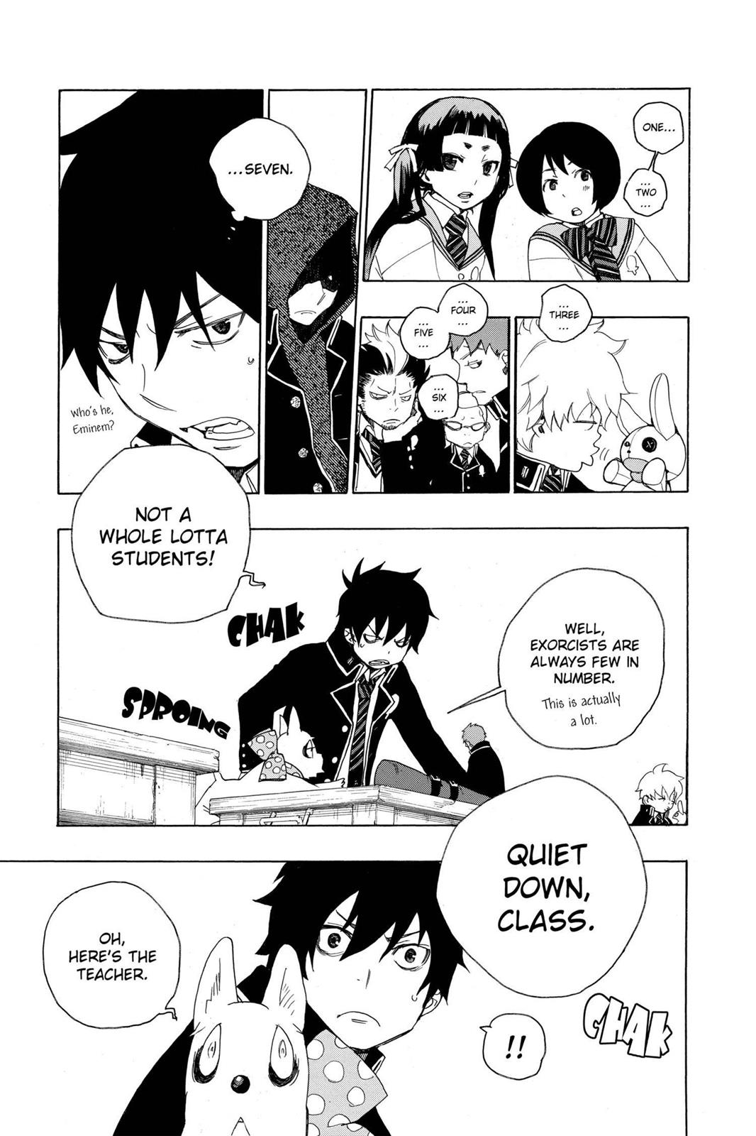 Blue Exorcist Chapter 2 - Page 18