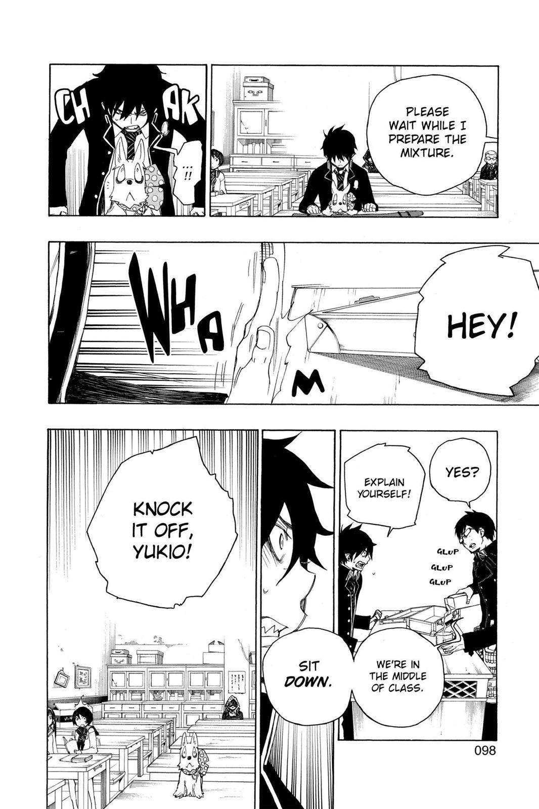 Blue Exorcist Chapter 2 - Page 25