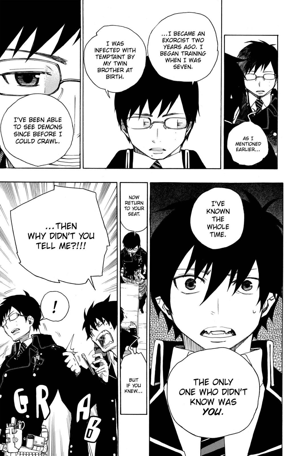 Blue Exorcist Chapter 2 - Page 26