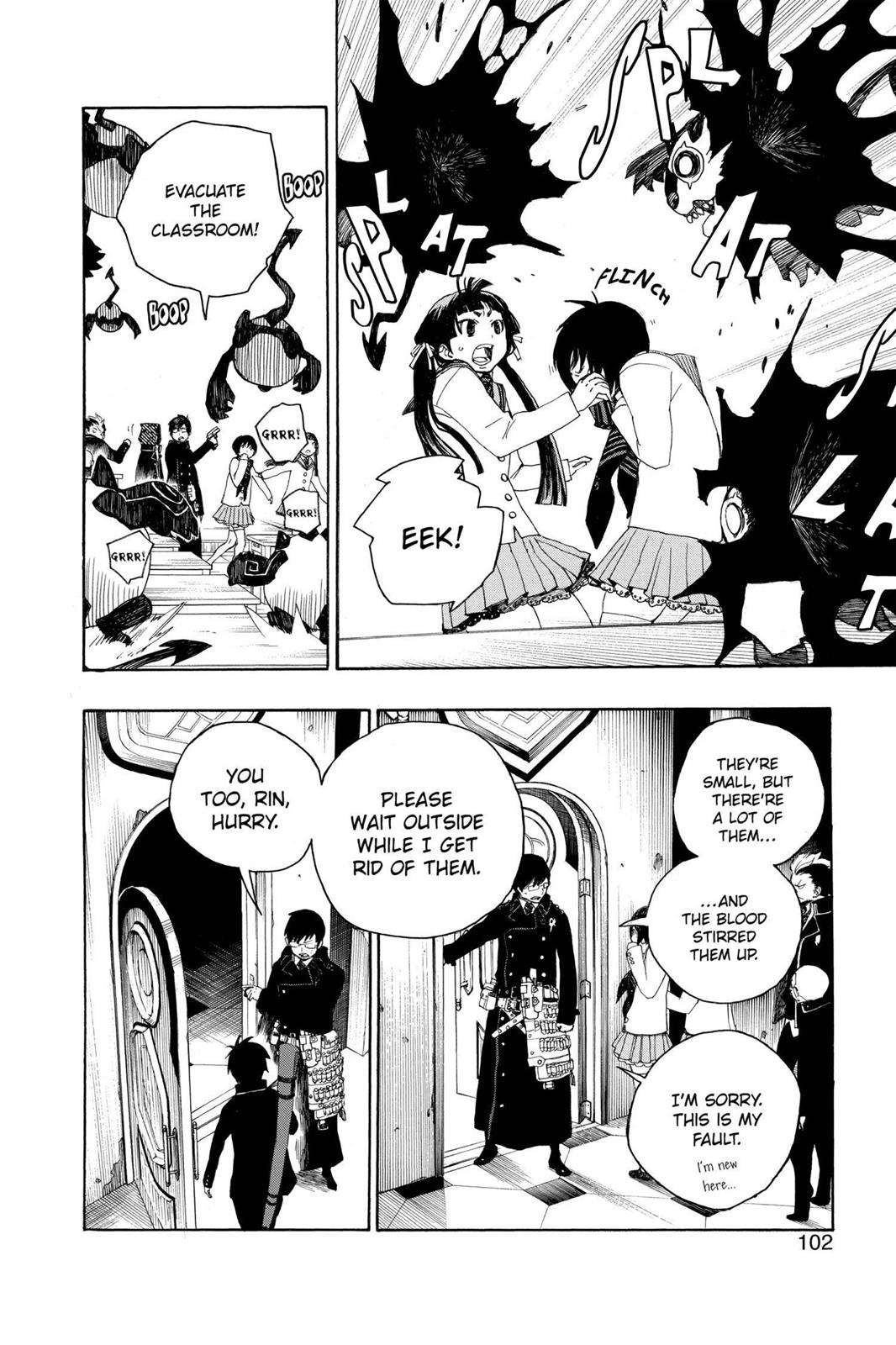Blue Exorcist Chapter 2 - Page 29