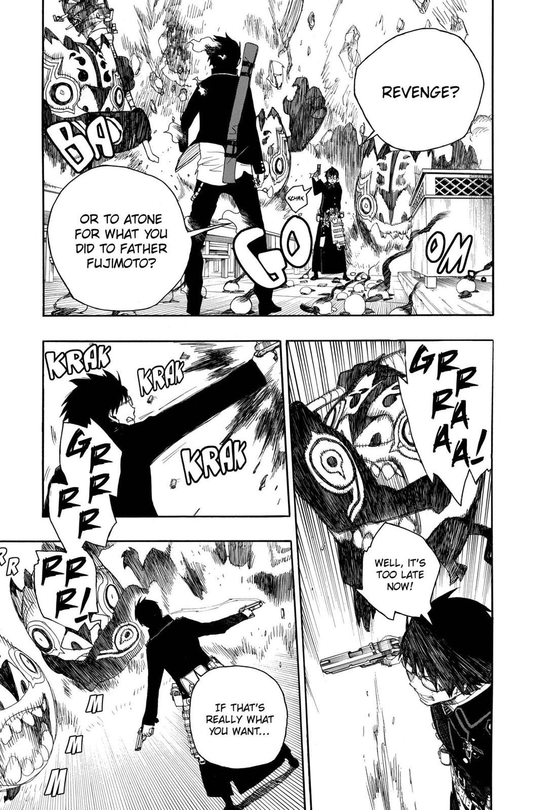 Blue Exorcist Chapter 2 - Page 34