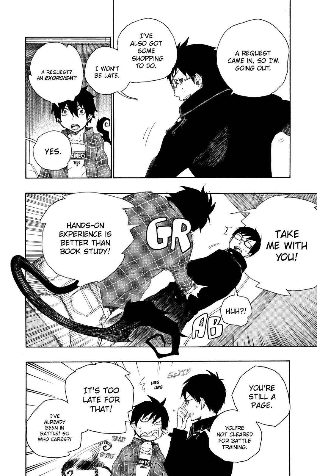 Blue Exorcist Chapter 3 - Page 4