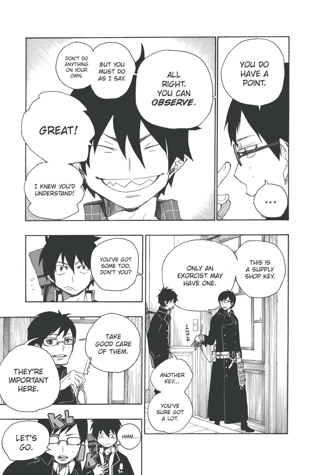 Blue Exorcist Chapter 3 - Page 5