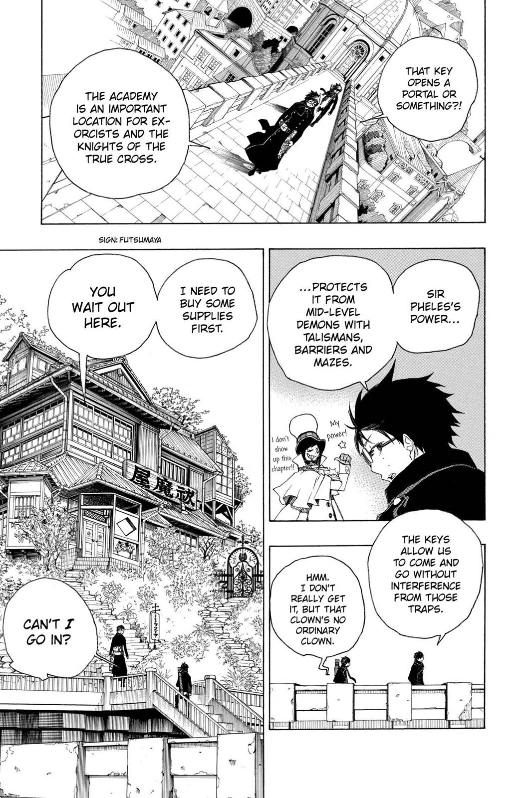 Blue Exorcist Chapter 3 - Page 7