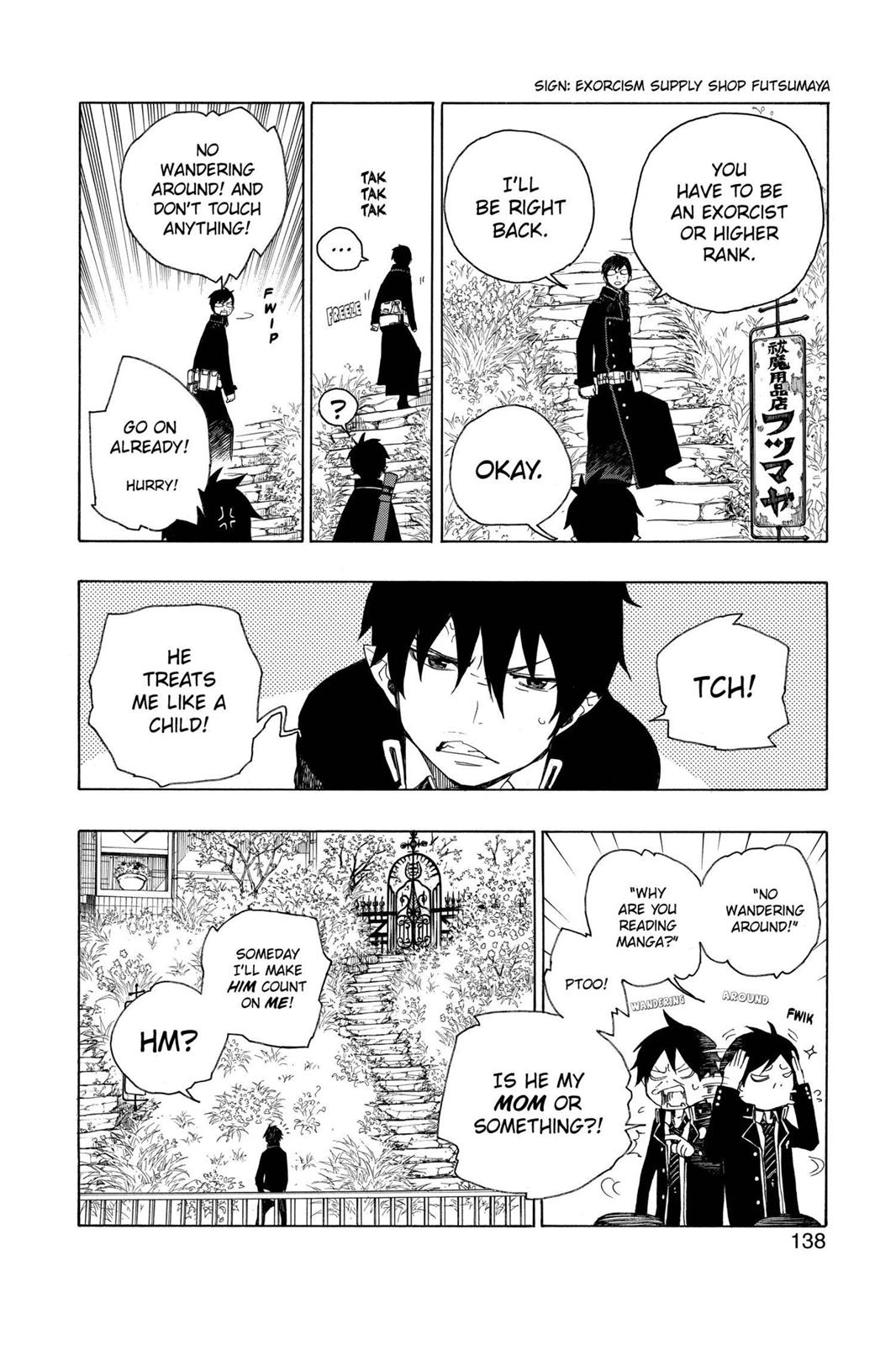 Blue Exorcist Chapter 3 - Page 8