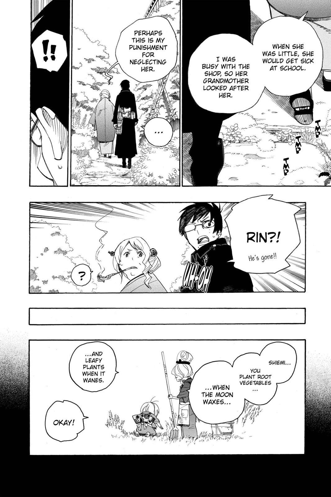 Blue Exorcist Chapter 3 - Page 28