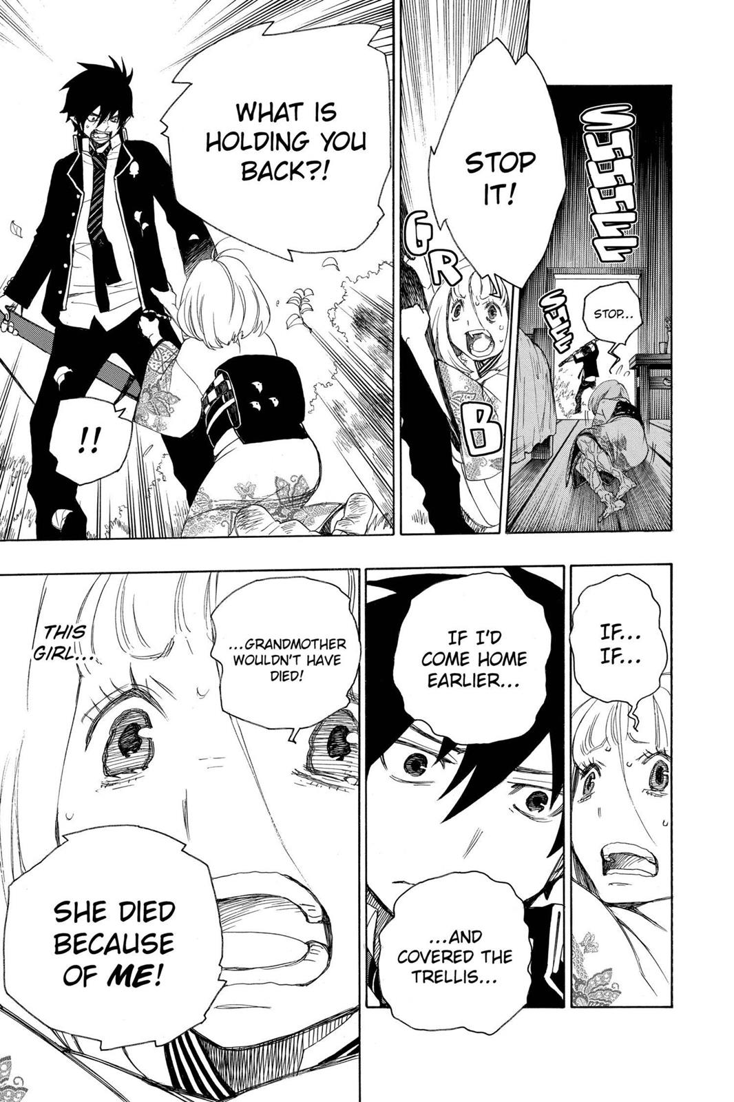Blue Exorcist Chapter 3 - Page 35