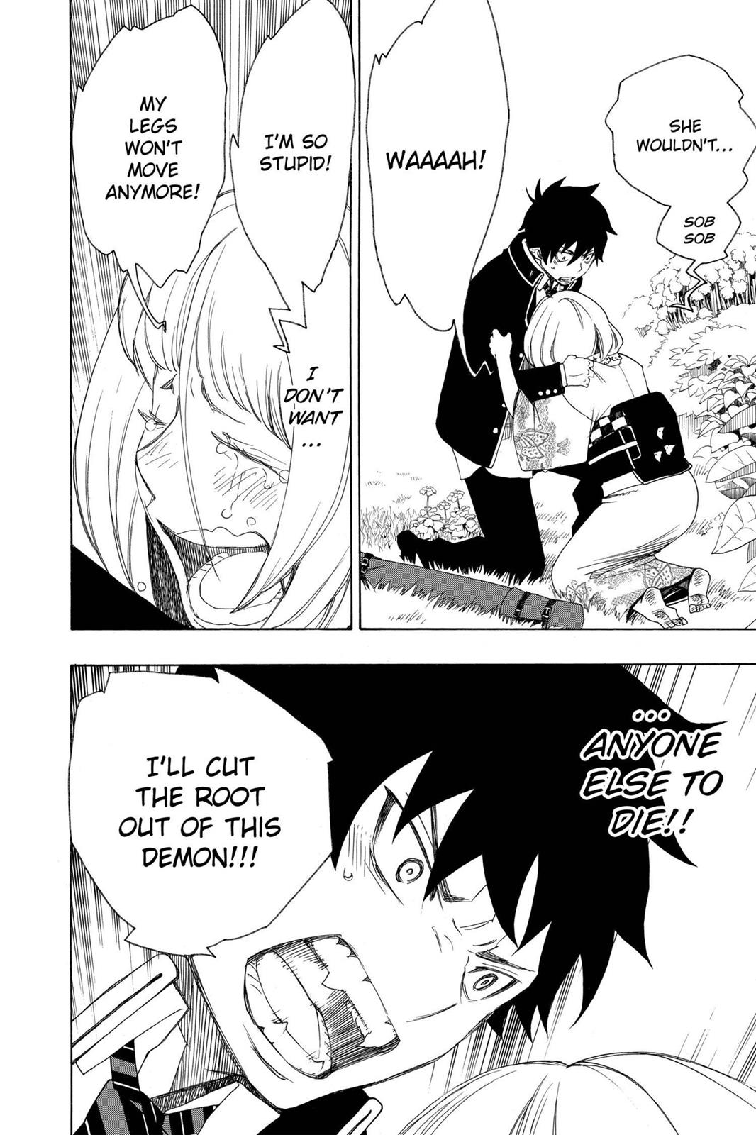 Blue Exorcist Chapter 3 - Page 38