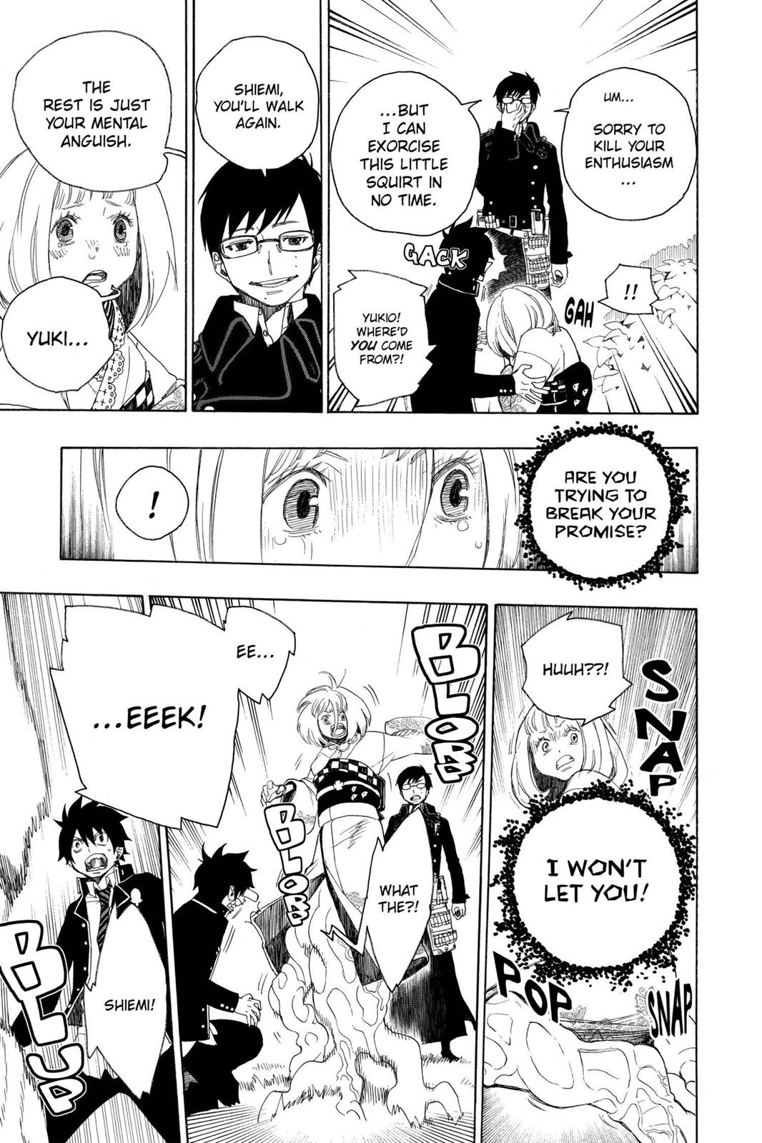 Blue Exorcist Chapter 3 - Page 39