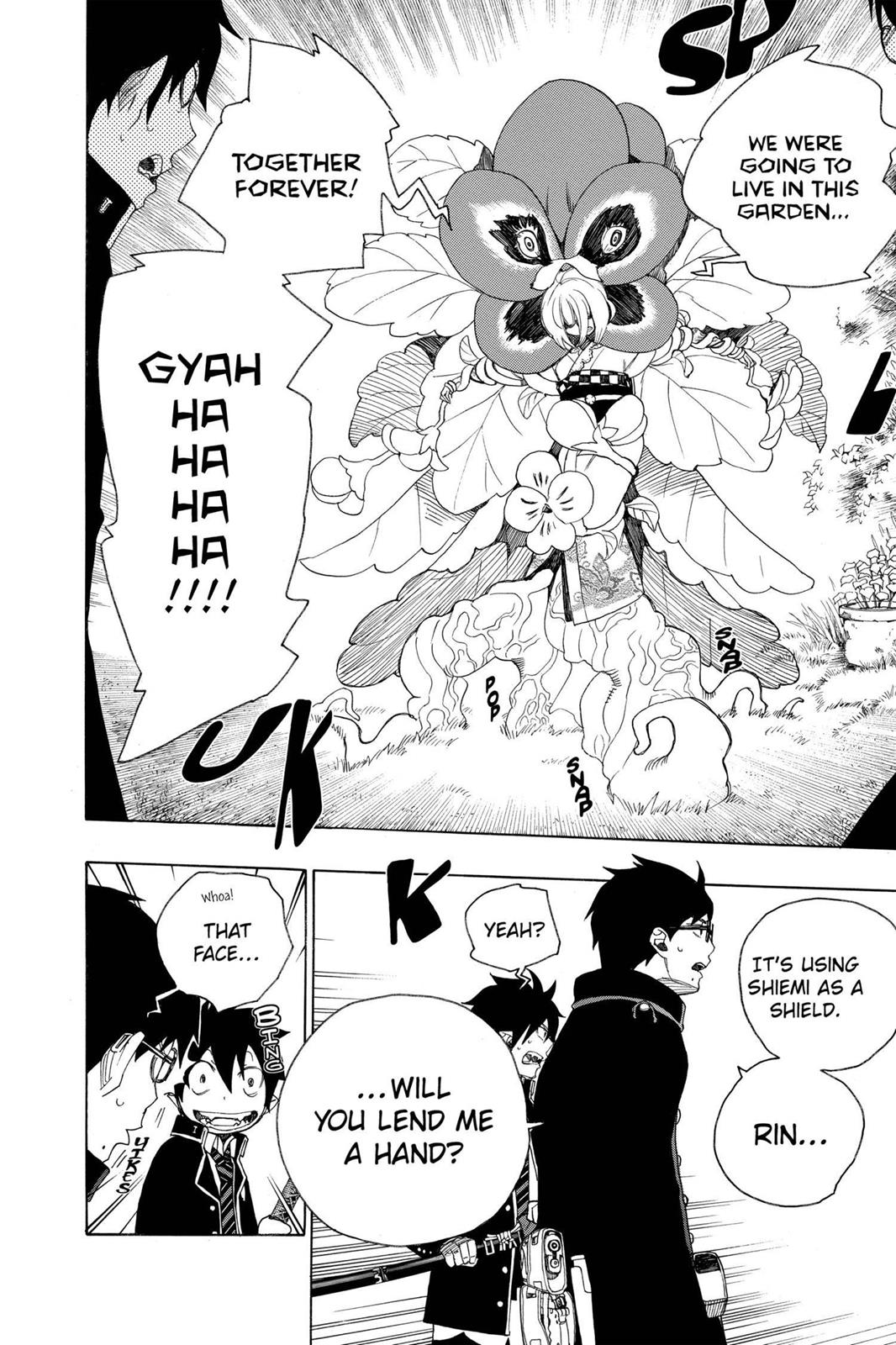 Blue Exorcist Chapter 3 - Page 40