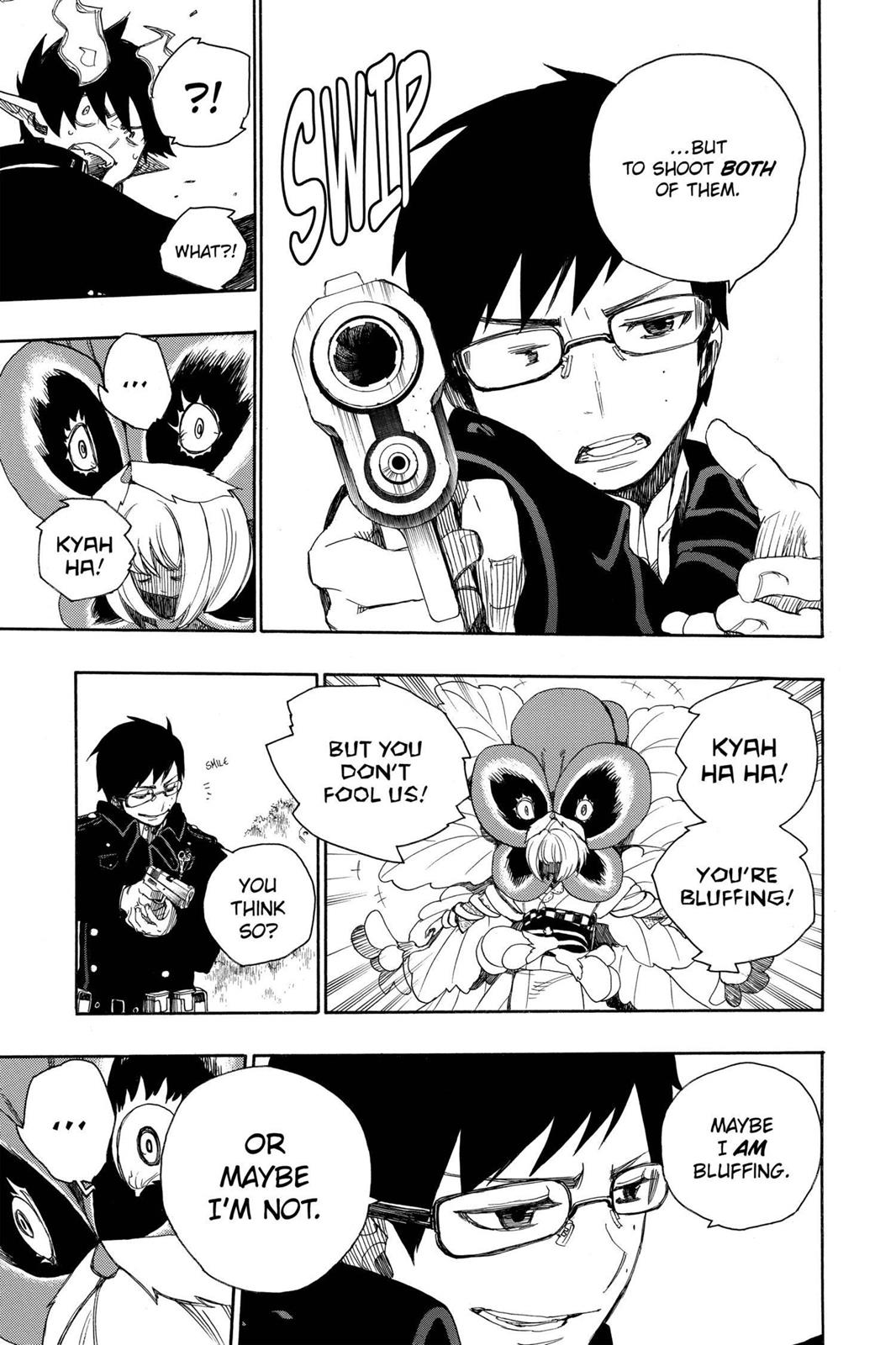 Blue Exorcist Chapter 3 - Page 43