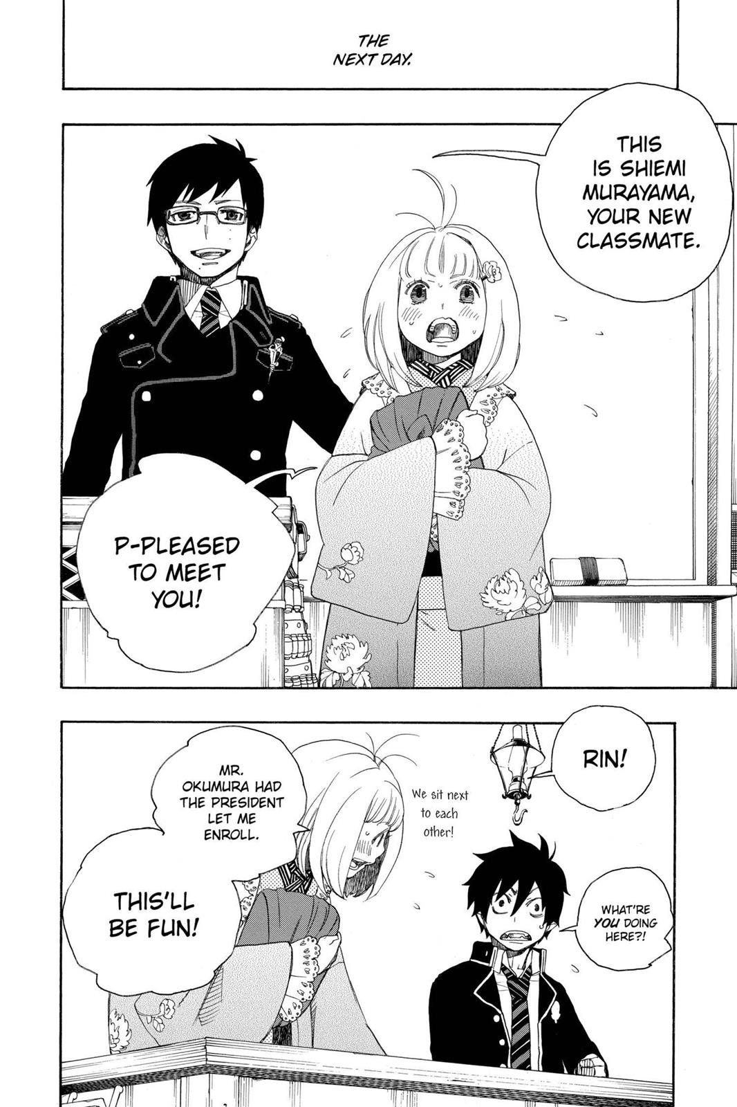 Blue Exorcist Chapter 3 - Page 50