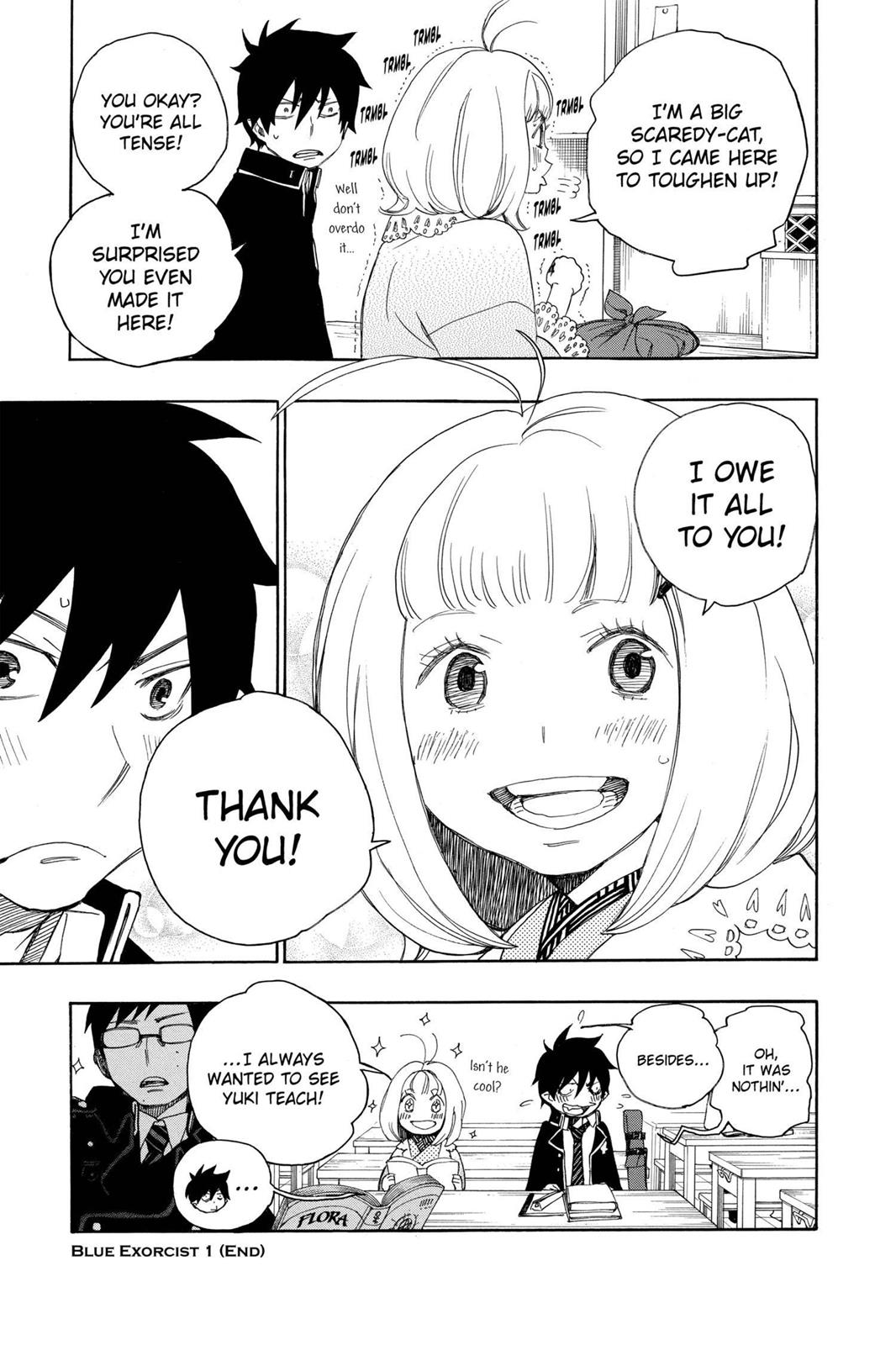 Blue Exorcist Chapter 3 - Page 51