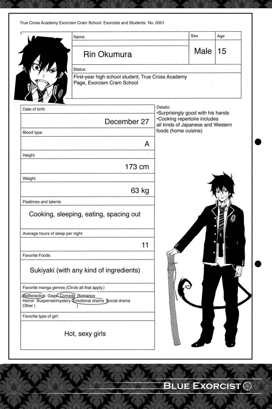 Blue Exorcist Chapter 3 - Page 54