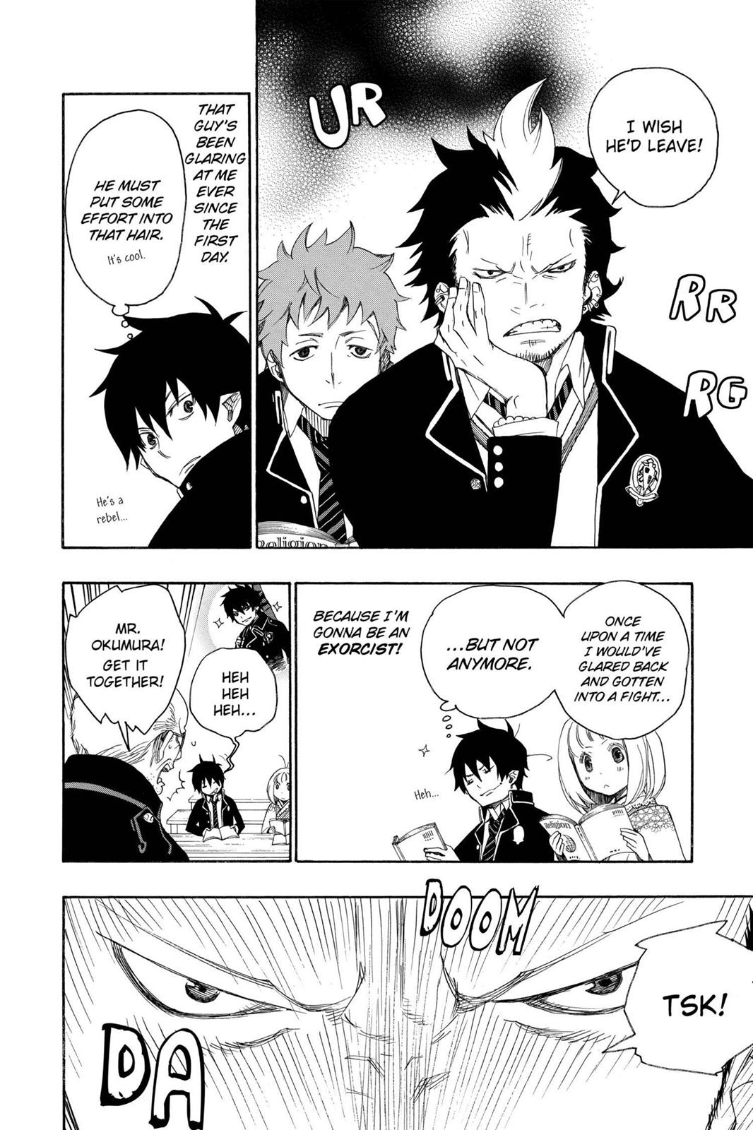 Blue Exorcist Chapter 4 - Page 7