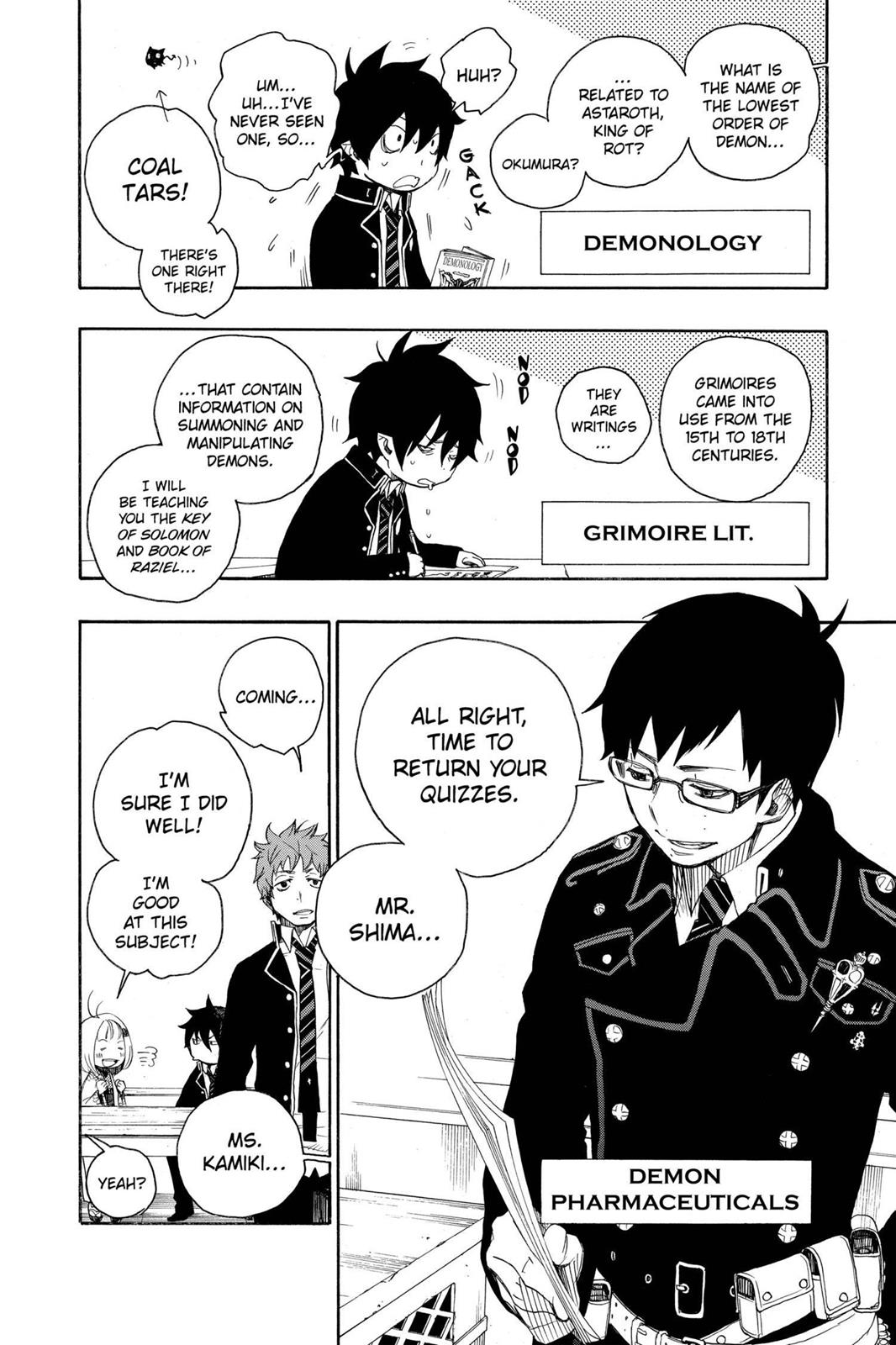 Blue Exorcist Chapter 4 - Page 9
