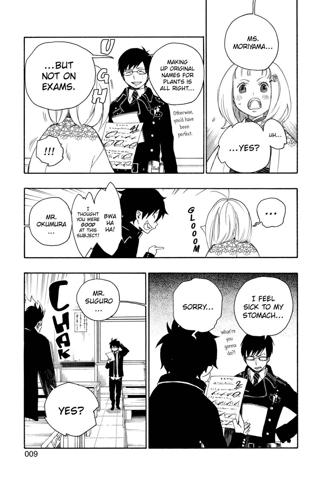 Blue Exorcist Chapter 4 - Page 10