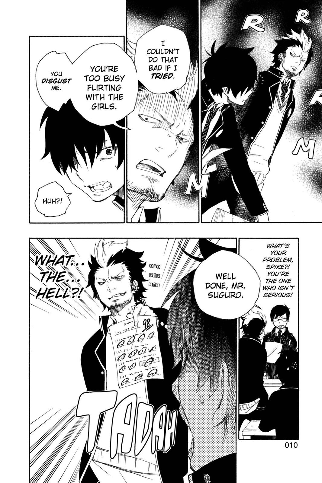 Blue Exorcist Chapter 4 - Page 11