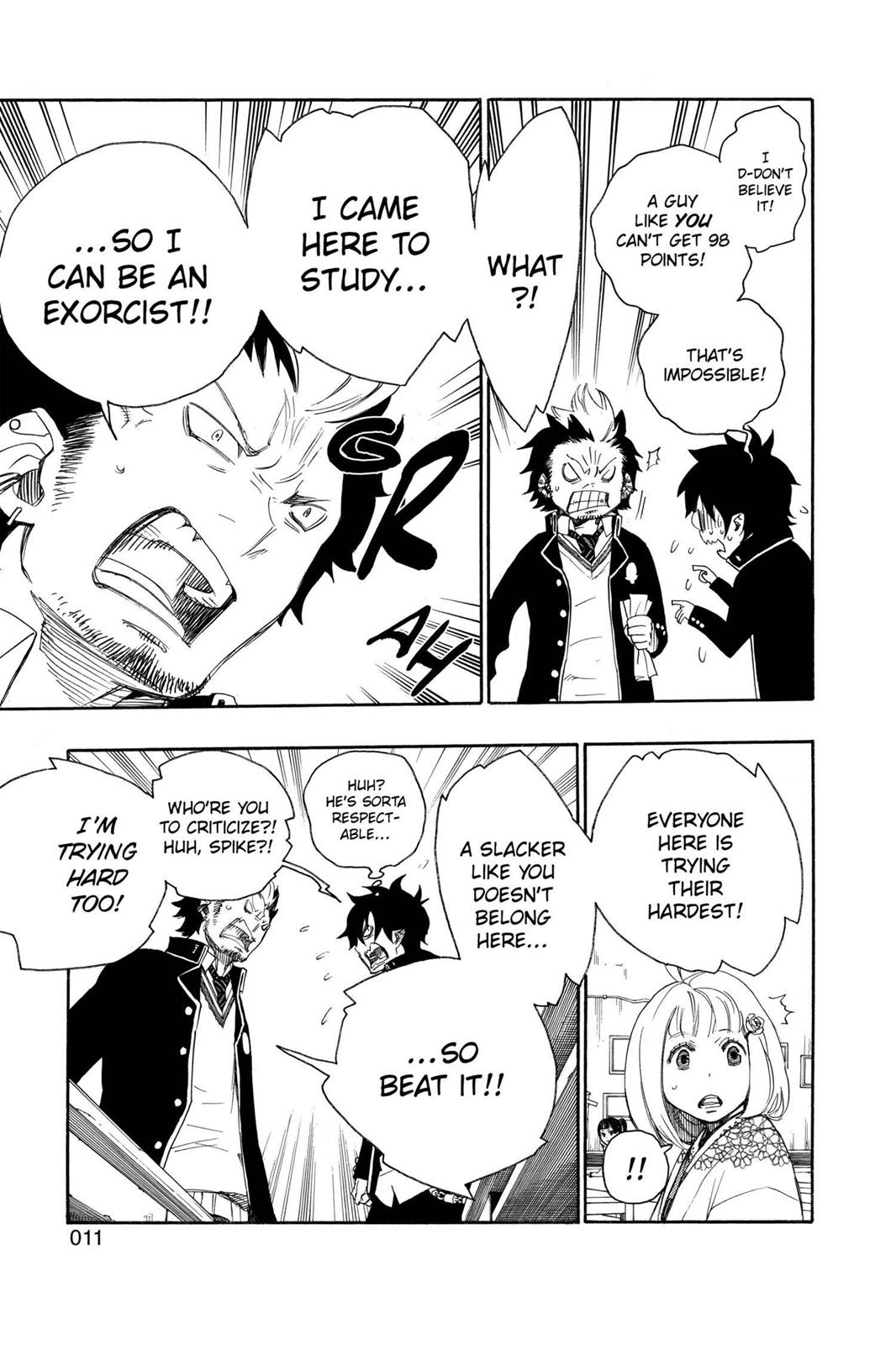 Blue Exorcist Chapter 4 - Page 12