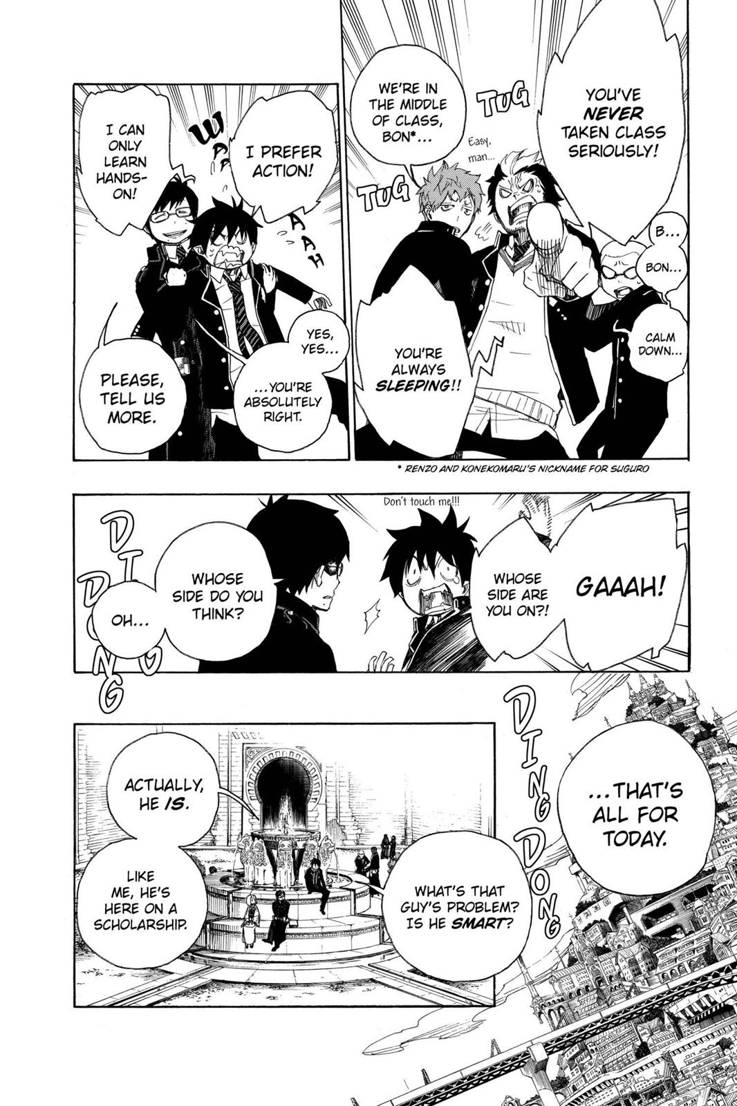 Blue Exorcist Chapter 4 - Page 13