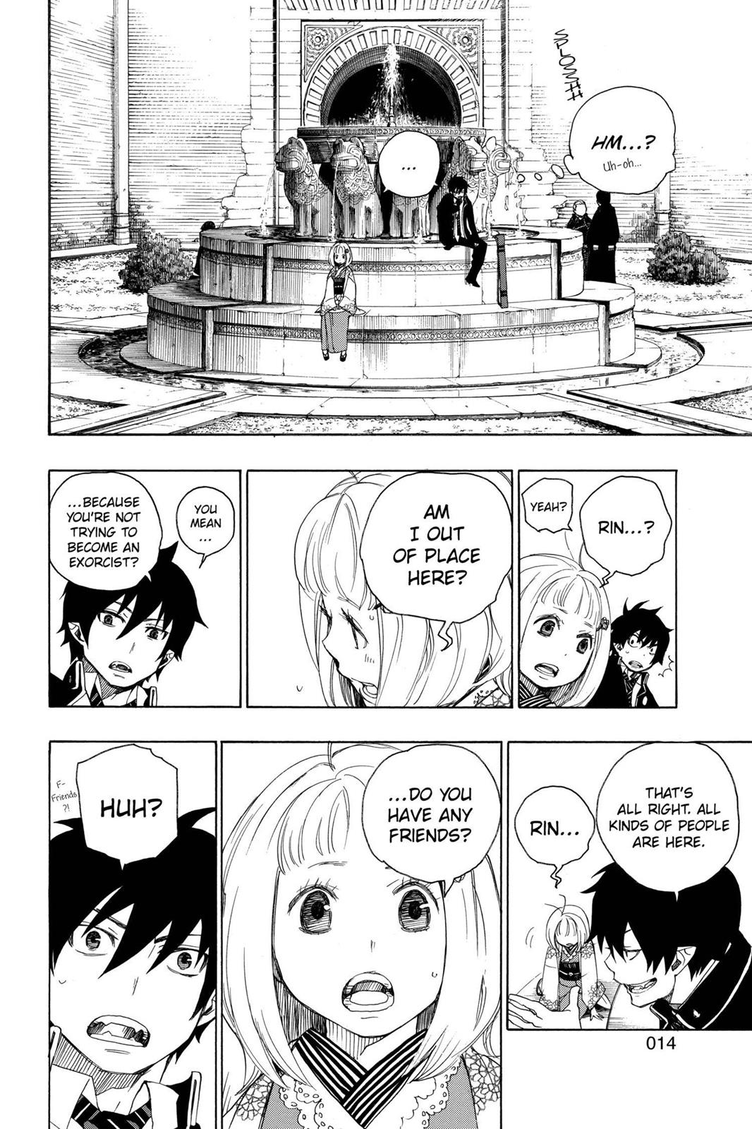 Blue Exorcist Chapter 4 - Page 15