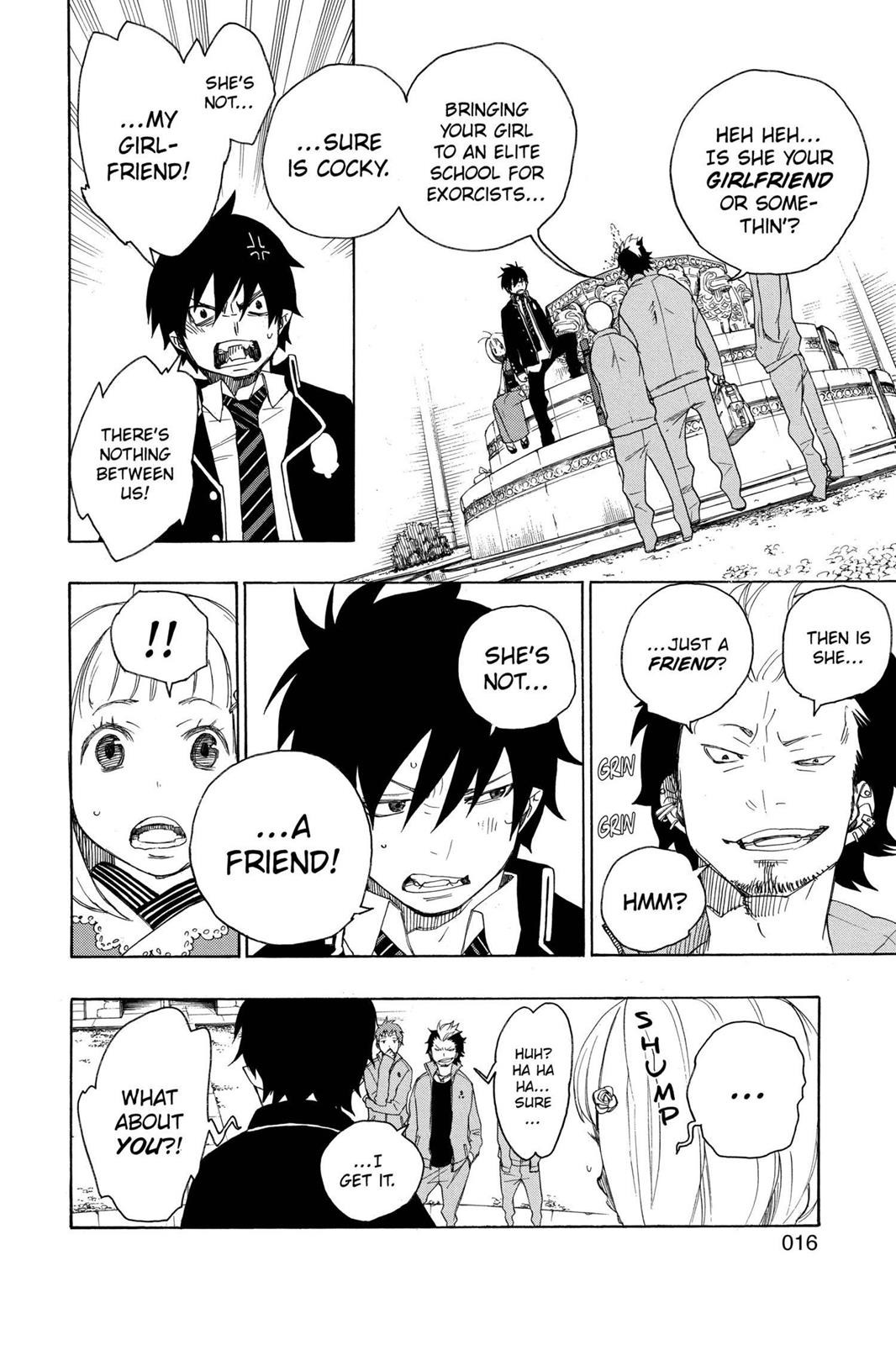 Blue Exorcist Chapter 4 - Page 17