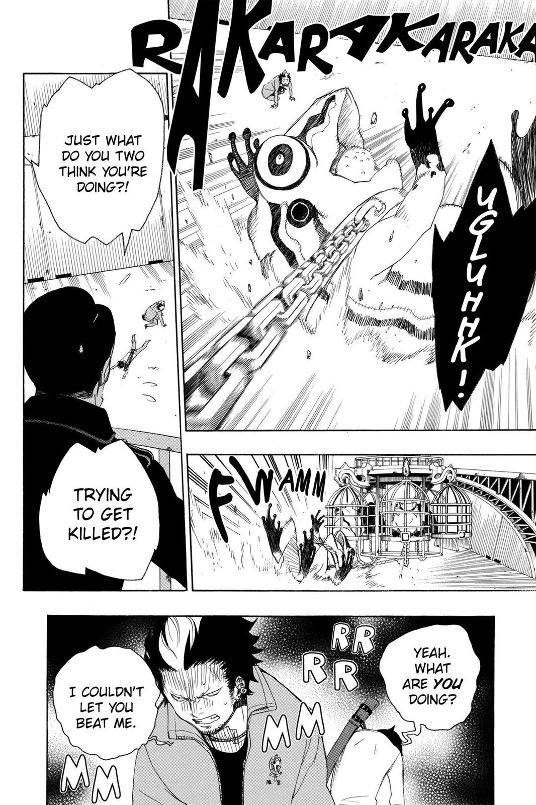 Blue Exorcist Chapter 4 - Page 21