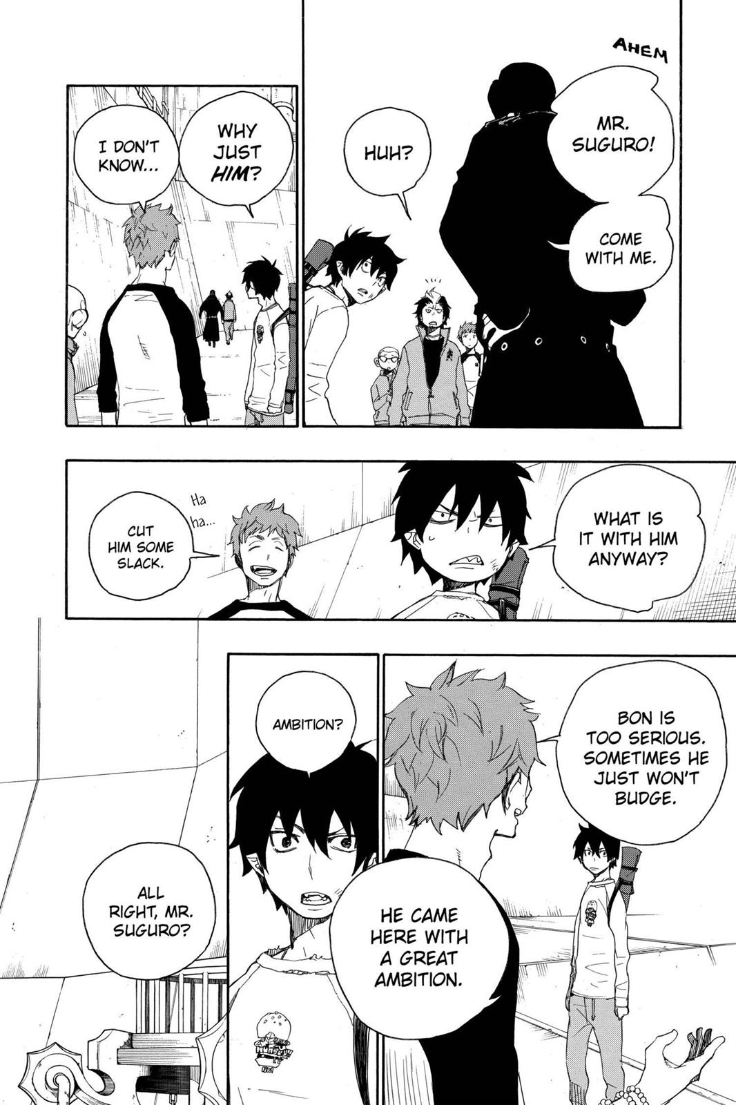 Blue Exorcist Chapter 4 - Page 23