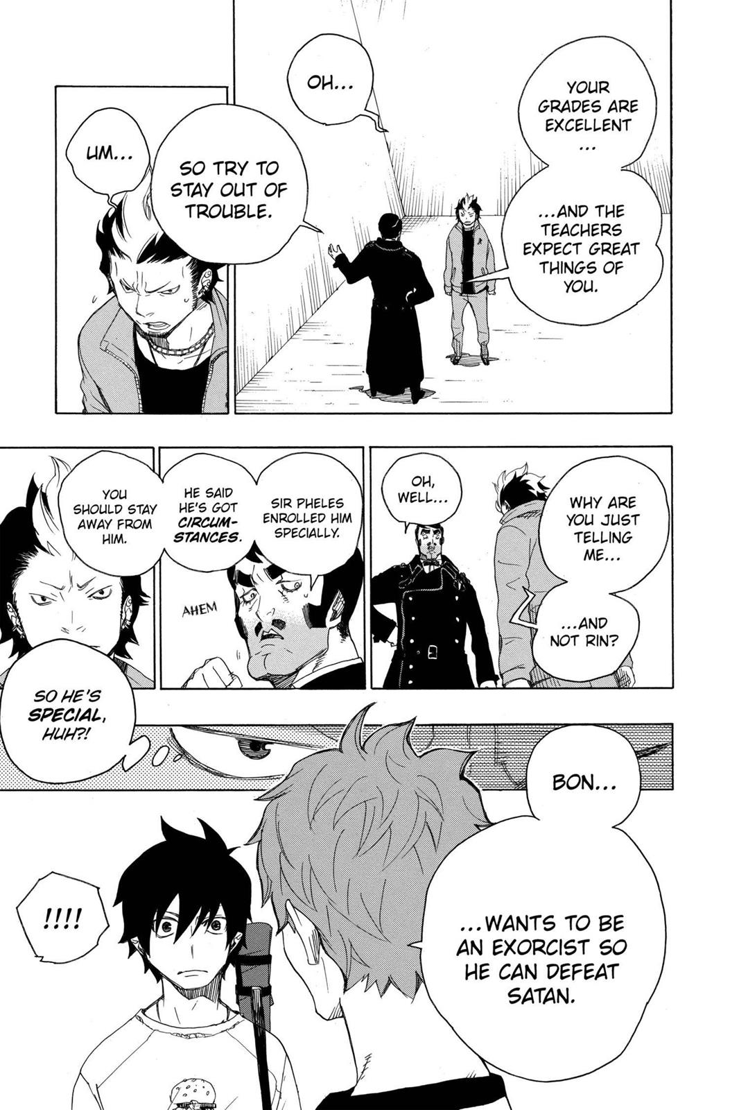 Blue Exorcist Chapter 4 - Page 24