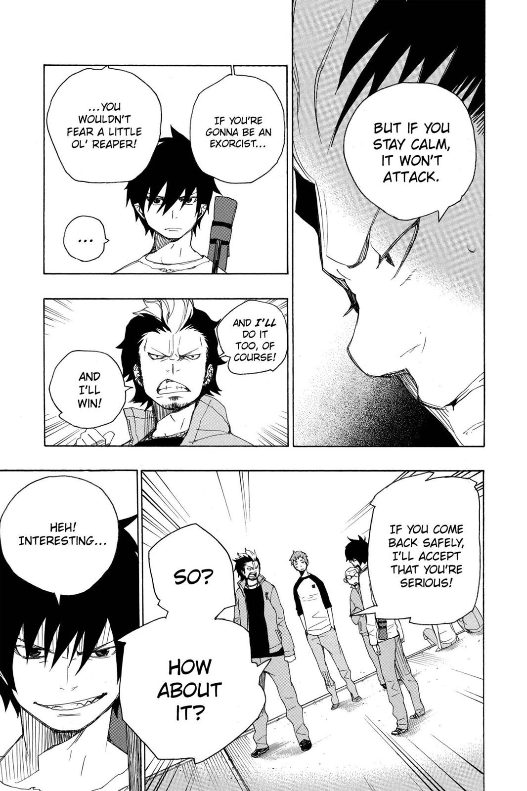 Blue Exorcist Chapter 4 - Page 32