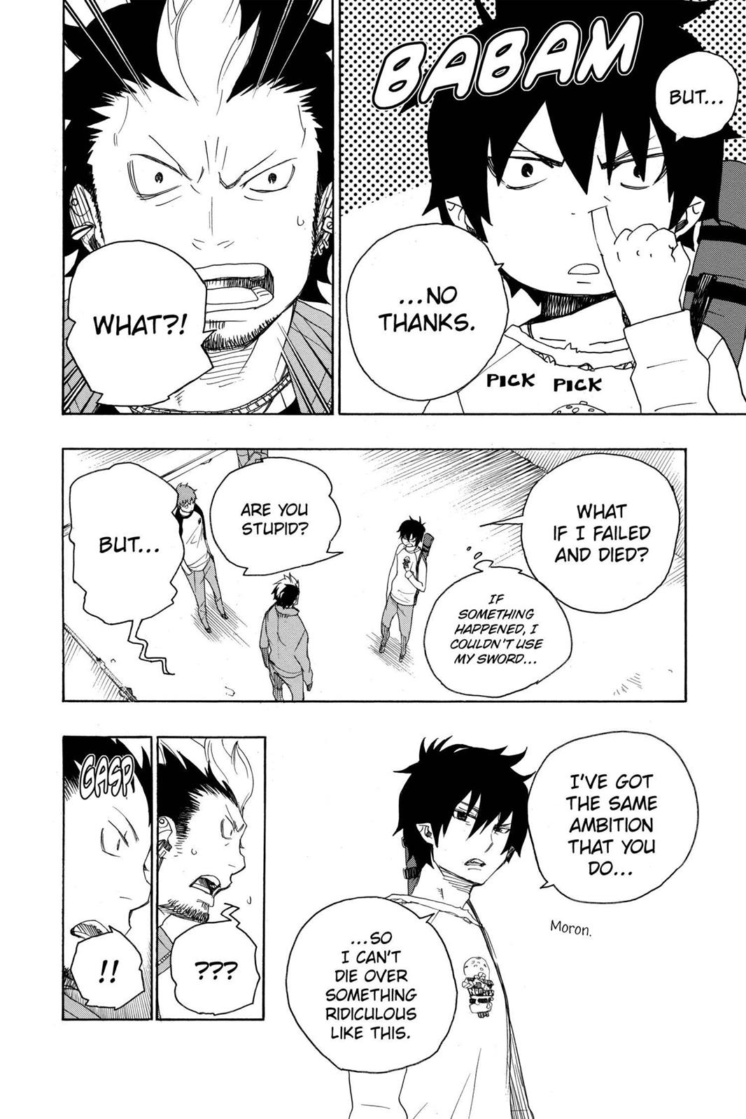 Blue Exorcist Chapter 4 - Page 33