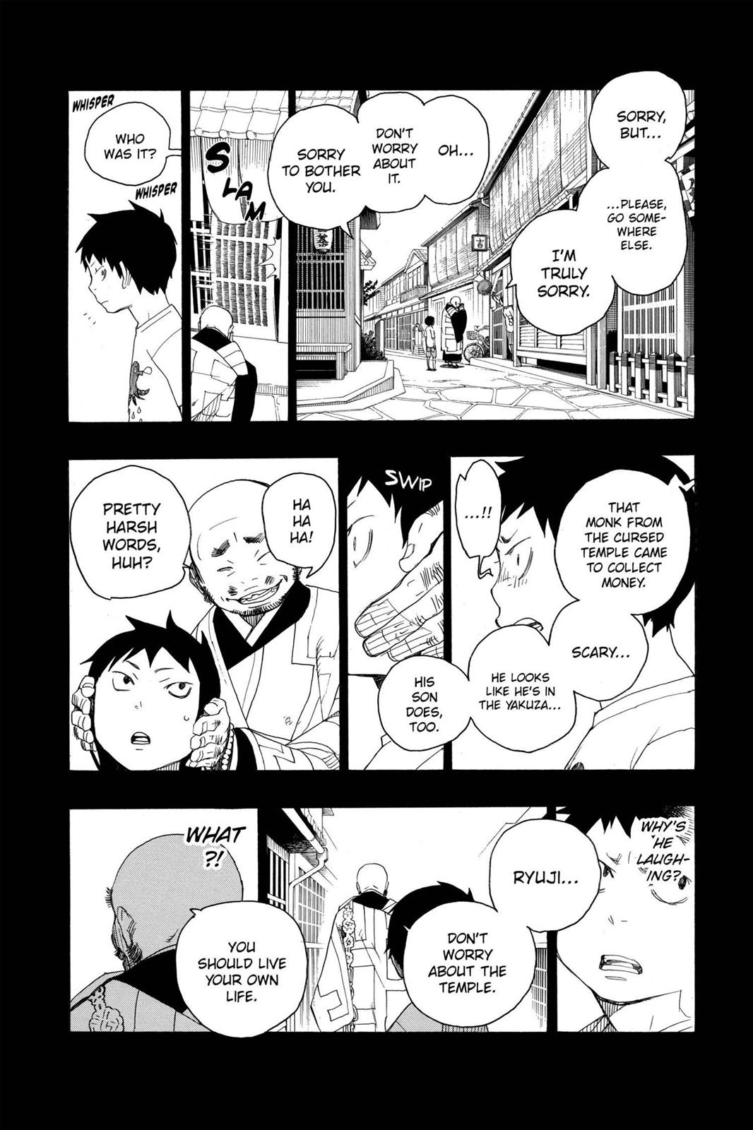 Blue Exorcist Chapter 4 - Page 35